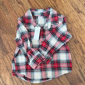 Gap plaid button down